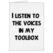 Funny Mechanic T-shirts and Gifts Greeting Card