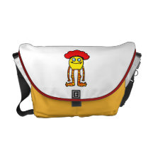 funny monster courier bags