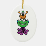 funny monster ornaments