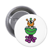funny monster pin