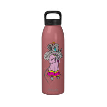 Funny Mouse Liberty Water Bottle