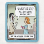 Funny mousepad: Office Zombie
