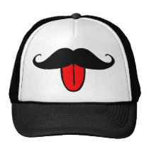 Funny moustache hats