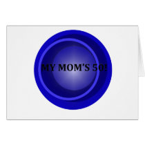 Funny Mum Is 50 Birthday Gifts cards