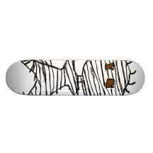 FUNNY MUMMY CARTOON SKATEBOARDS