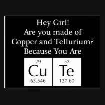 Funny Nerd Chat Up Line postcards