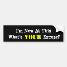 Funny New Driver Bumper Sticker