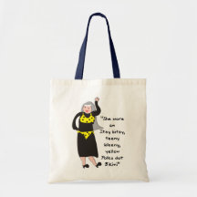 Funny Nuns Tote Bag