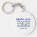Funny Nurse Sayings Key Chain