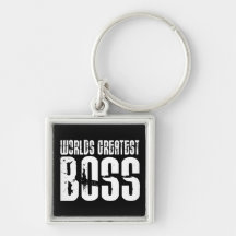 Funny Office Humour Bosses : World's Greatest Boss Key Chains
