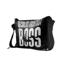Funny Office Humour Bosses : World's Greatest Boss Commuter Bags