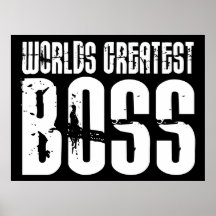 Funny Office Humour Bosses : World's Greatest Boss Poster