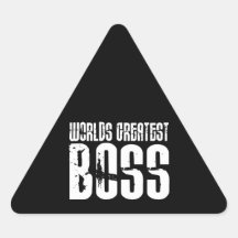 Funny Office Humour Bosses : World's Greatest Boss Sticker