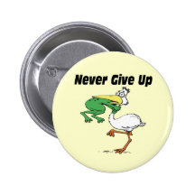 Funny Pelican Pinback Button