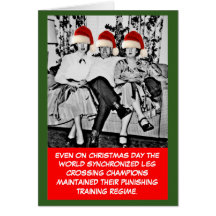 Funny photo Christmas Cards