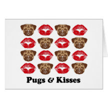 Funny Pug Greeting Cards