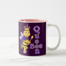 Funny Queen Bee Coffee Mug