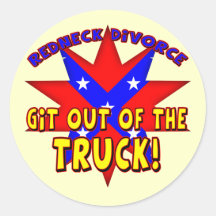 Funny Redneck Divorce T-shirts Gifts Stickers