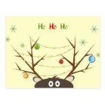 Funny Reindeer Postcards