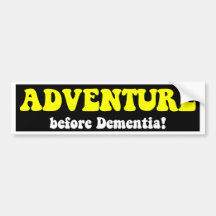 Funny retirement bumper sticker