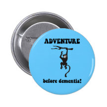 Funny retirement pinback buttons