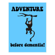 Funny retirement postcard