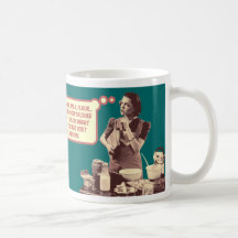Funny Retro Housewife Mug