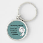 Funny Retro Mum Keychain