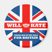 Funny Royal Wedding Magnet