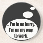 Funny Sandstone Coaster