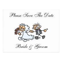 Funny Save The Date Card Postcard