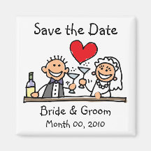Funny Save the Date Magnets