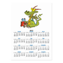 funny sewing domesticated dragon cartoon business card templates
