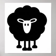 Funny sheep print