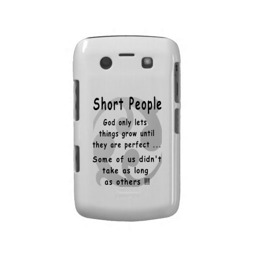 Funny Short People Revenge. Blackberry Case