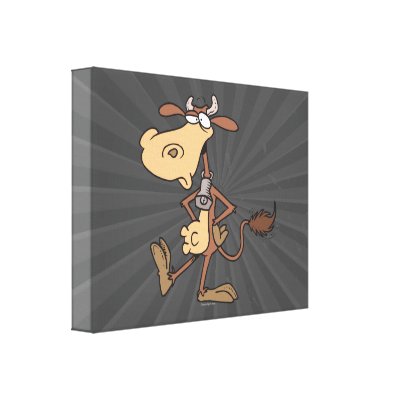 Standing Cartoon Cow