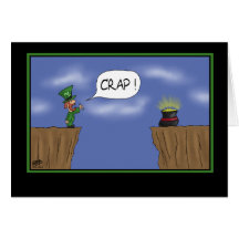 Funny St Patricks Day Card: So Close