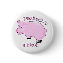 Funny Swine Flu Products Pin