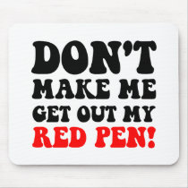 Funny teacher mousemat