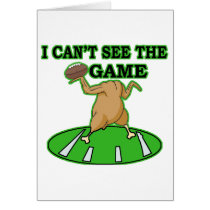 Funny Thanksgiving Football cards