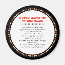 Funny Things I Learned From My French Bulldog Magnet