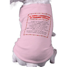 Funny Things I Learned From My Maremma Sheepdog Pet T-shirt