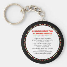 Funny Things I Learned From My Maremma Sheepdog Key Chains