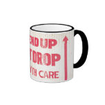 Funny This Side Up Do Not Drop Coffee Mug