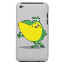 funny thumbs up frog froggy cartoon iPod touch cases