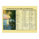 Funny time saver, for lazy people post card