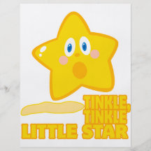 funny tinkle tinkle little star flyer