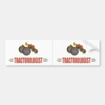 Funny Tractor Bumper Stickers