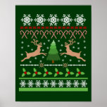 Funny Ugly Christmas Sweater Posters