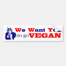 Anti Vegetarian Bumper Stickers, Anti Vegetarian Bumperstickers